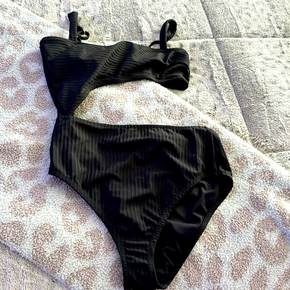 one piece bathing suit !!